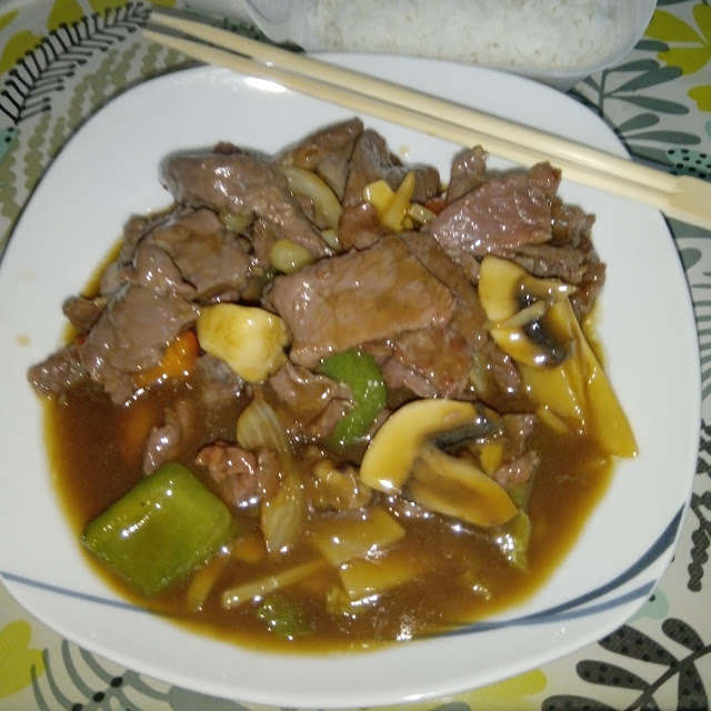 Chop Suey Mit Rindfleisch