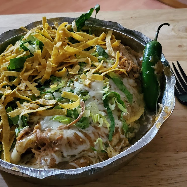 Spicy Green Pork Burrito