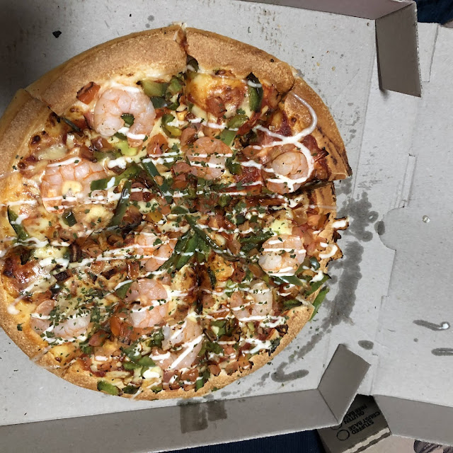 Prawn Garlic Pizza