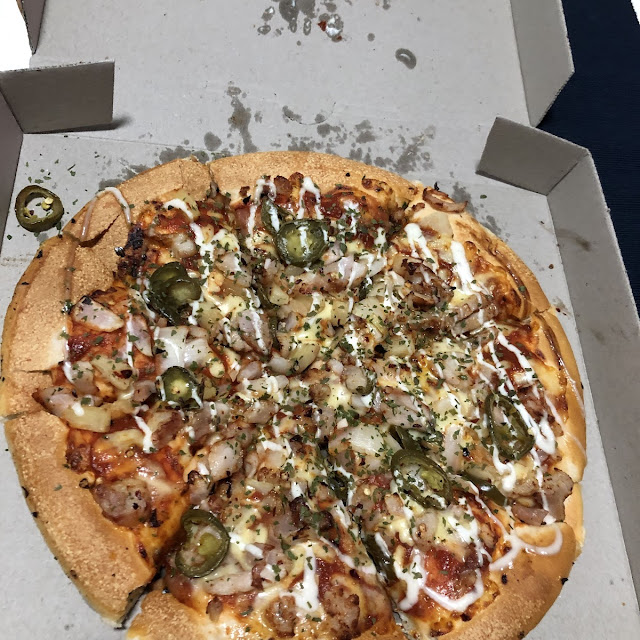 Hot Spicy Chicken Pizza