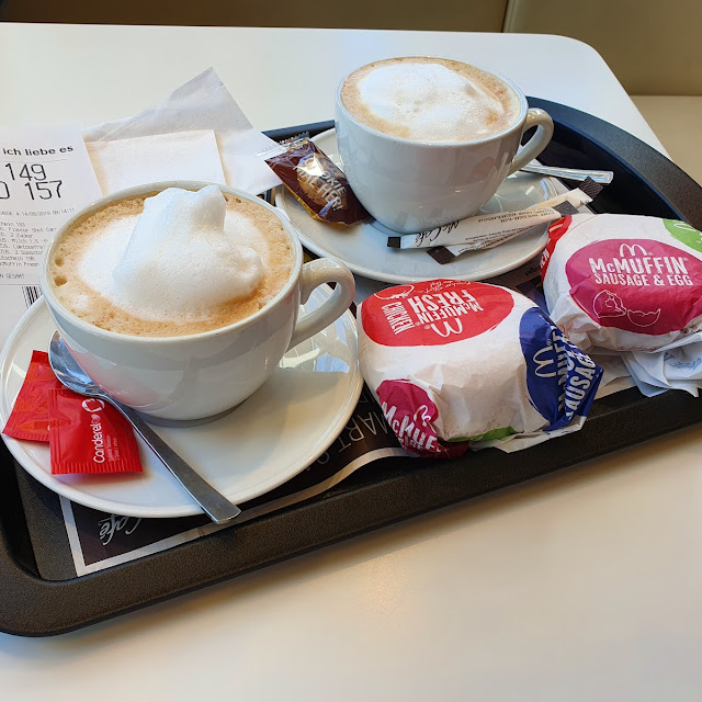 Mcmuffin Fresh Chicken Mcmuffin Bacon Egg Cappuccino Regular