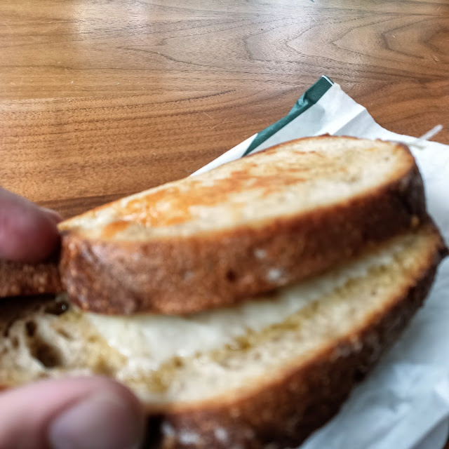 Crispy Grilled Cheese on Sourdough