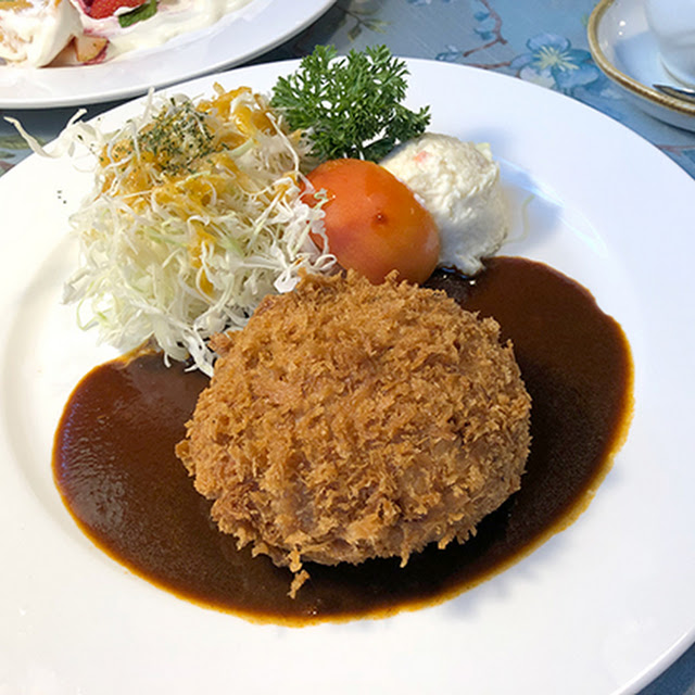 burger ทอด