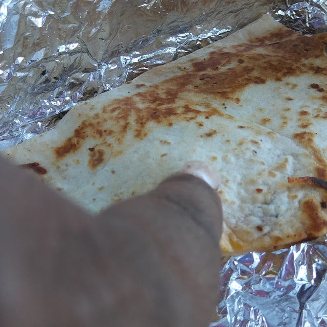Not Enough Meat Quesadilla