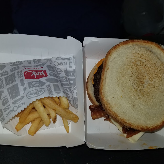 Spicy Sriracha Burger and Fries