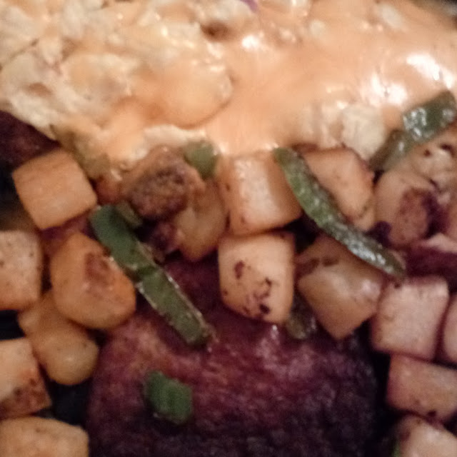 Country Scrambled Eggs Plate