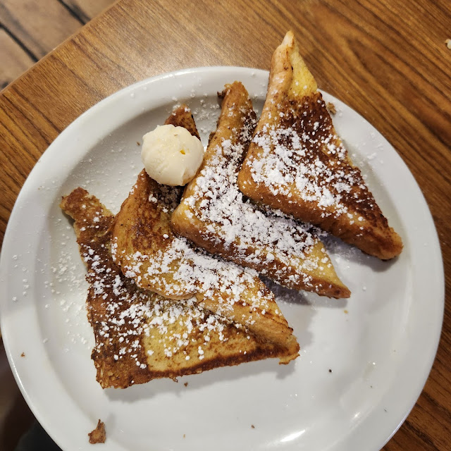 Strawberry Stuffed French Toast Slam