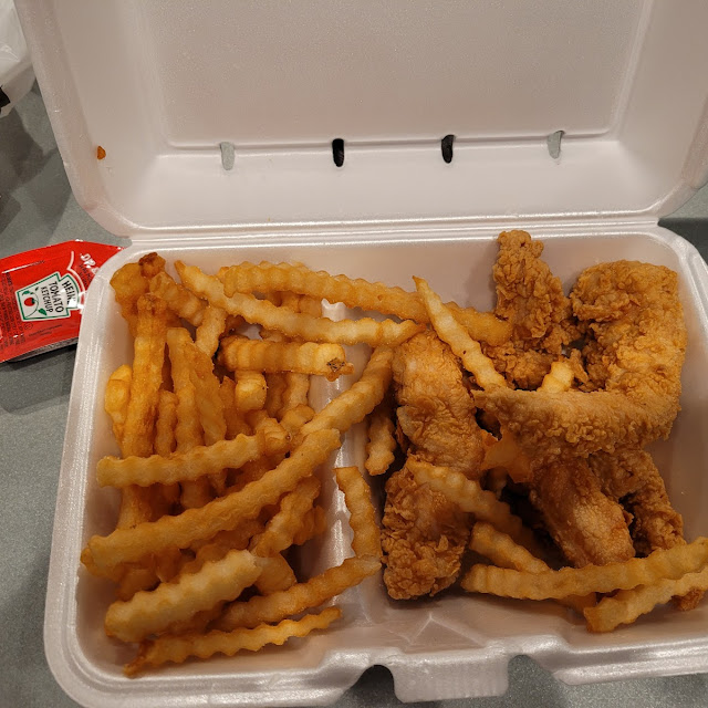 Chicken Strips with Fries