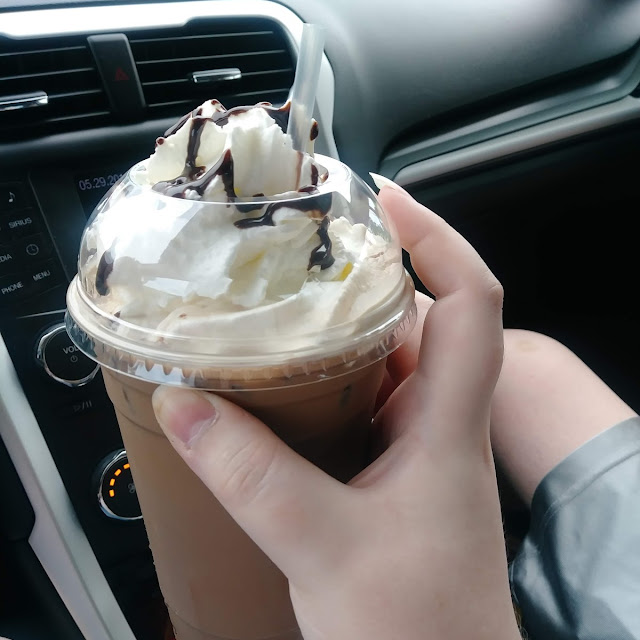 Iced Blackberry Mocha
