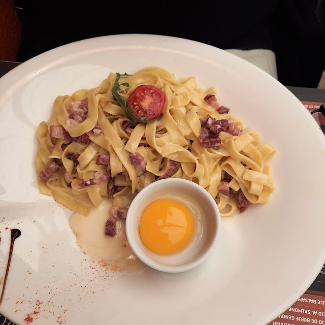 Tagliatelles À la Carbonara