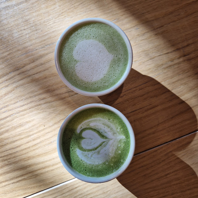 Matcha with Oat Milk