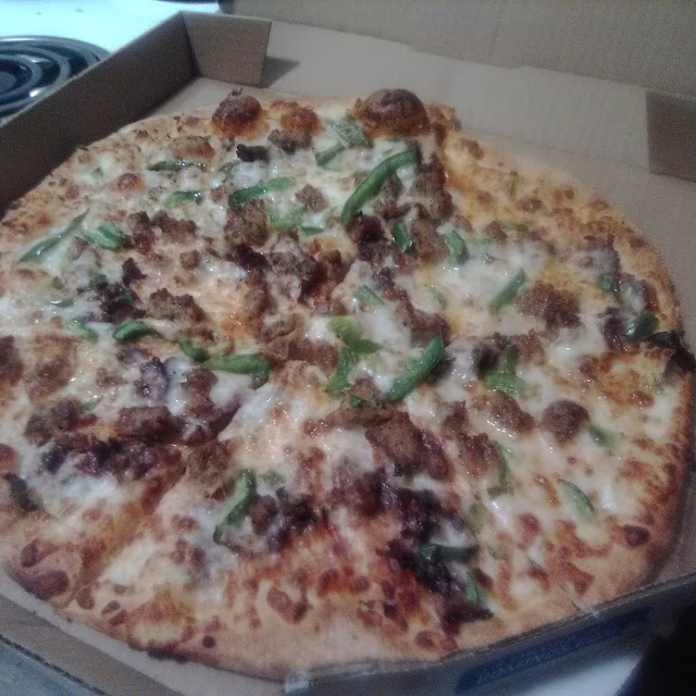 Sausage Bellpepper Pizza