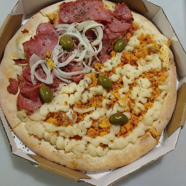 Broto Calabresa Frango Com Catupiry