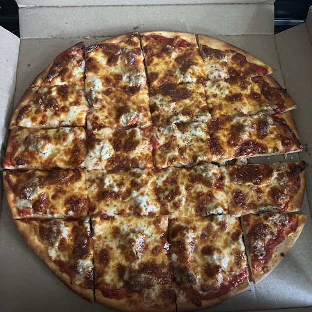 Sausage Pizza Slice