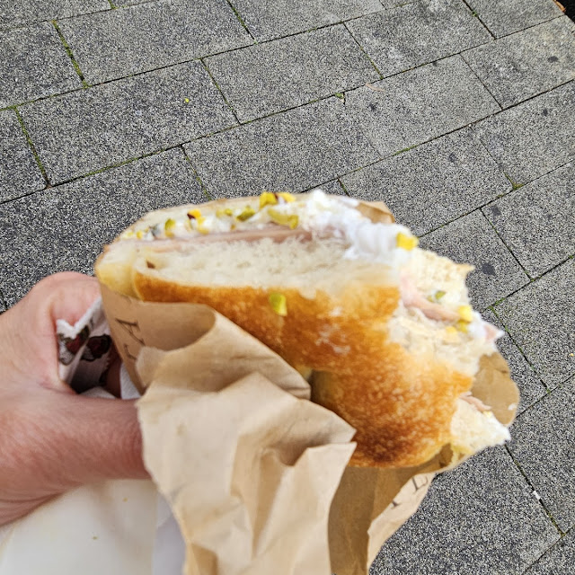 Focaccia Stracciatella Mortadella