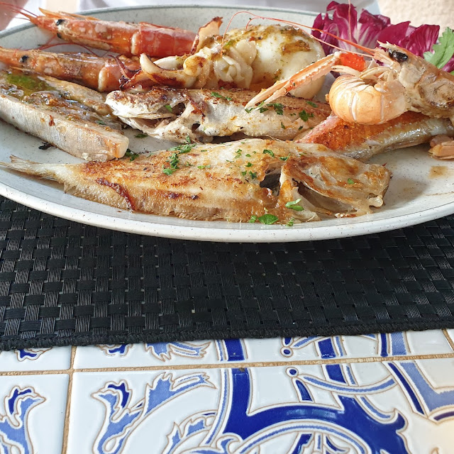 Parillada Pescado Y Mariscos