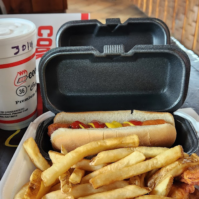 Hot Dog Tray w 2 Sides