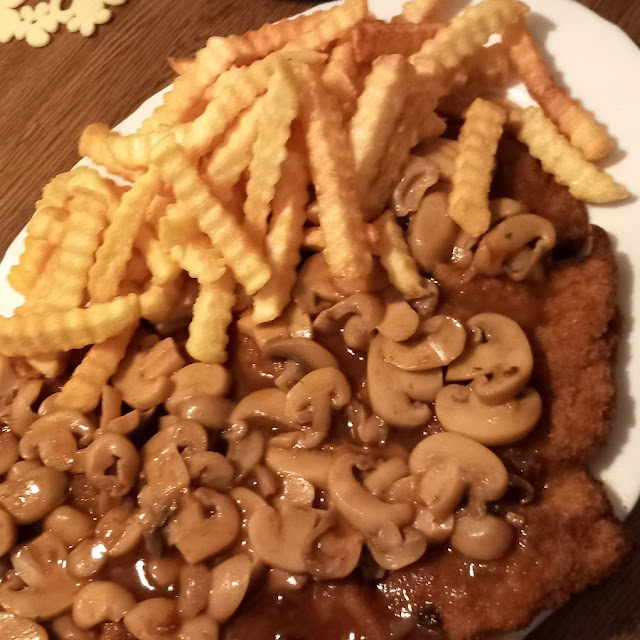 Schnitzel Mit Pilzen
