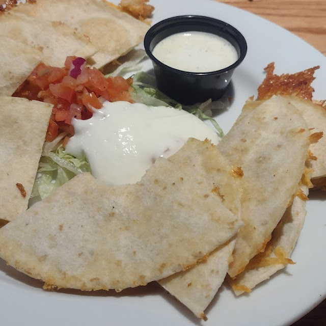 Chicken Bacon Ranch Quesadillas