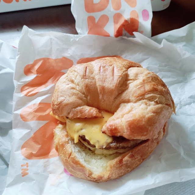 Sausage Croissant Sandwich