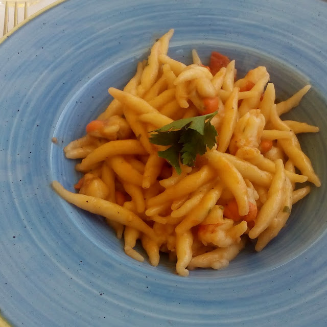 Home Made Pasta with Seafood