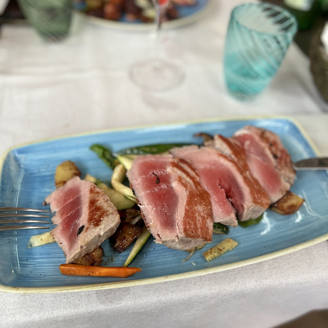Tuna Fish Tagliata