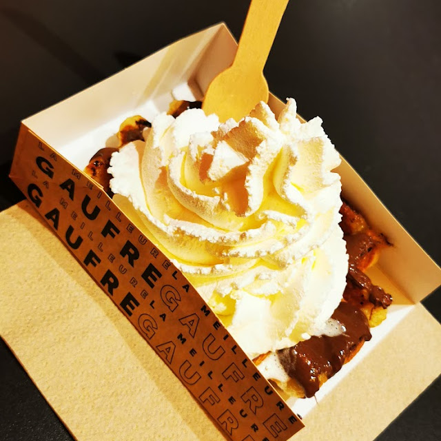 Gaufre Nutella Chantilly