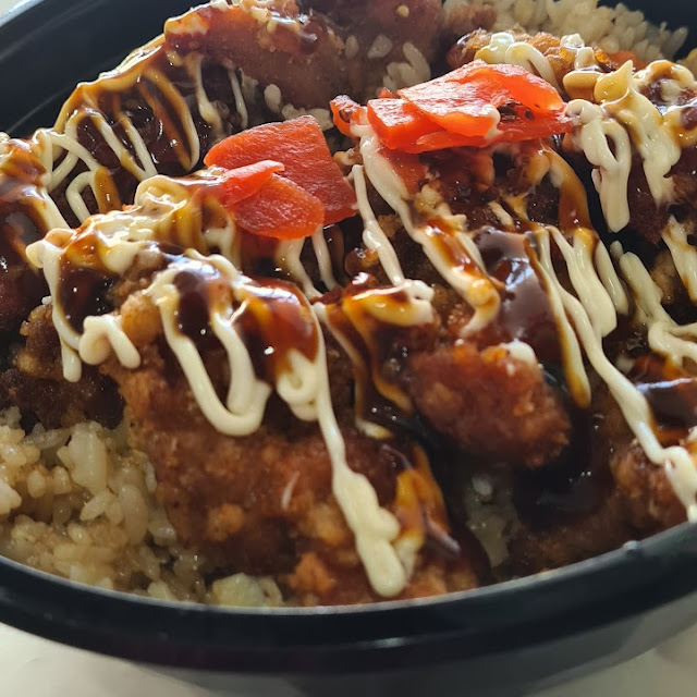 Karaage Chicken and Special Fried Rice