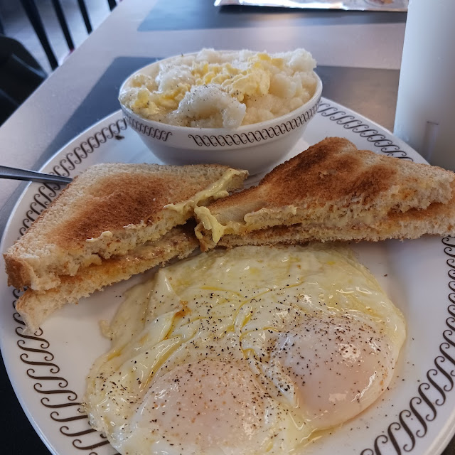 Grits and Eggs and Toast