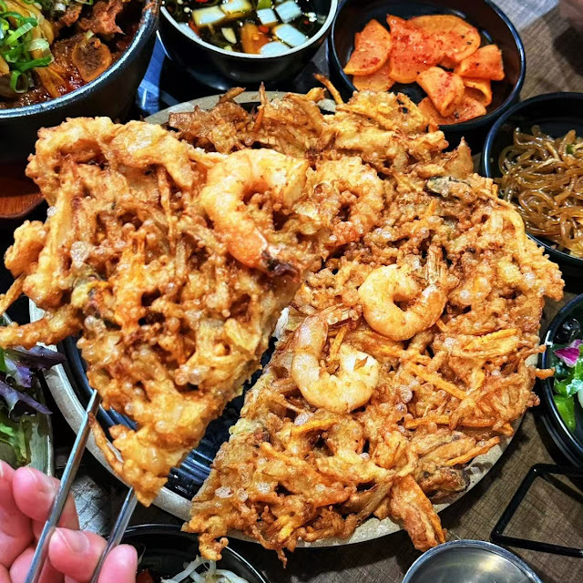 Seafood Pancake