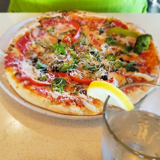 Wood Roasted Vegetable Pizza
