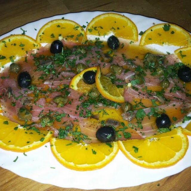 Carpaccio Di Pesce Spada