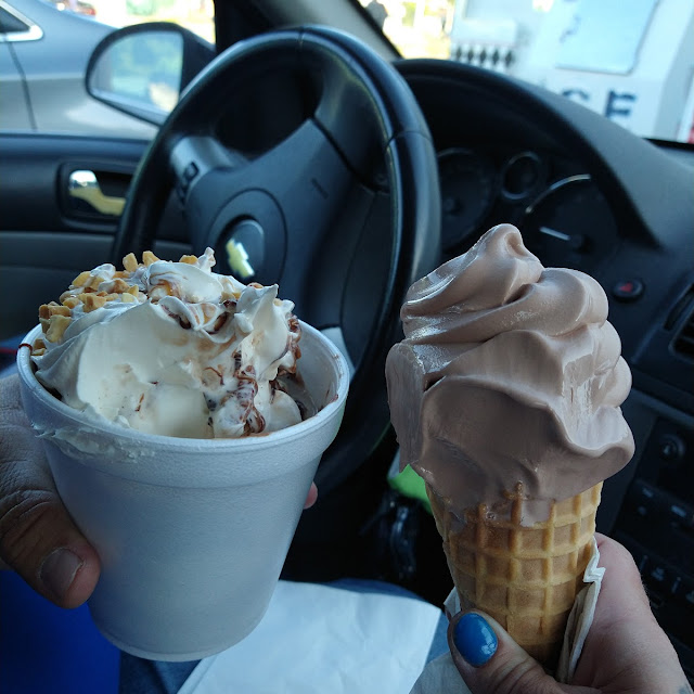 Turtle in the Cup Chocolate Waffle Cone