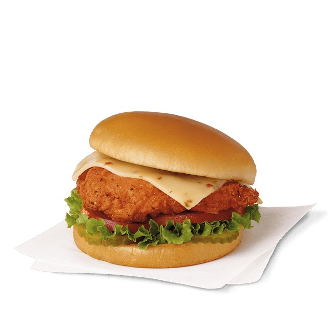 Spicy Chicken Sandwich Deluxe Meal