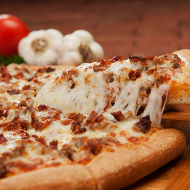 All-Meat Combo on Golden Crust Pull Shot