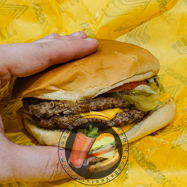 Double Meat Whataburger with Cheese