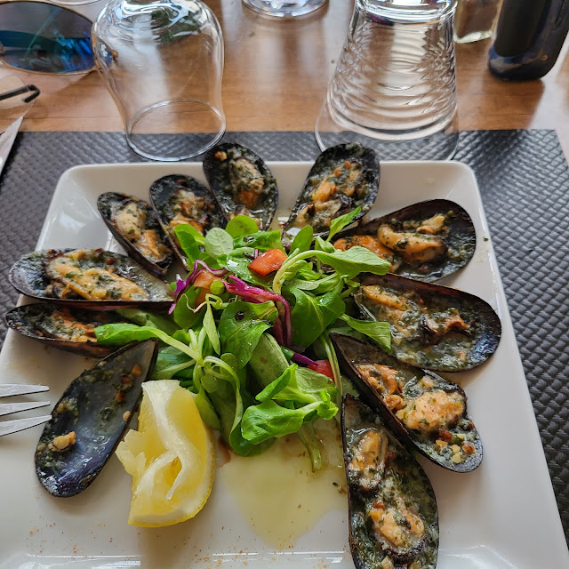Moules Gratinées