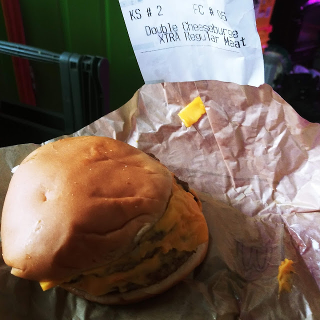 Double Cheeseburger with 3 Extra Meat Added