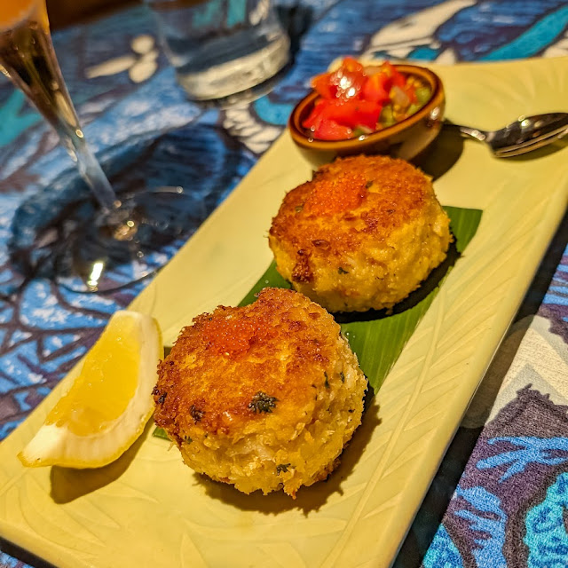 Macadamia Nut Crab Cakes with Maui Mango