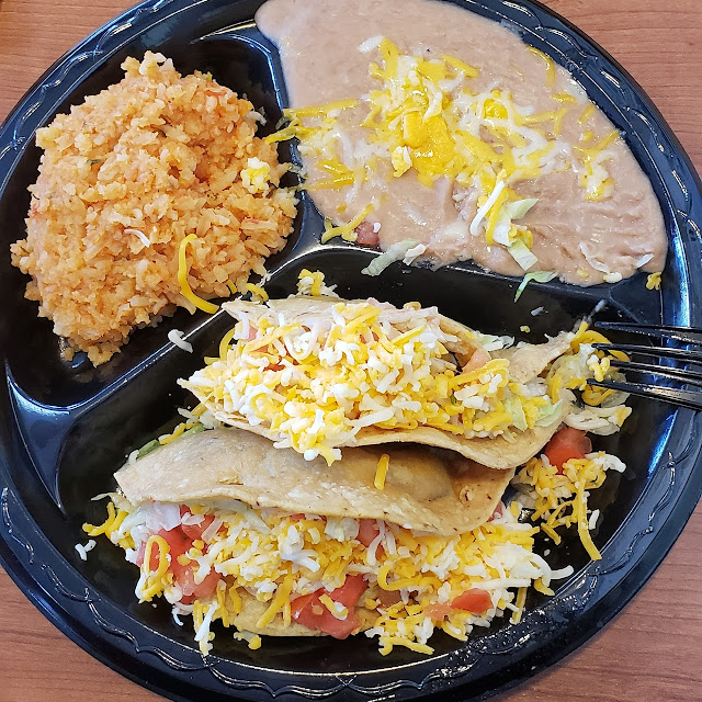 Taco Enchilada Plate