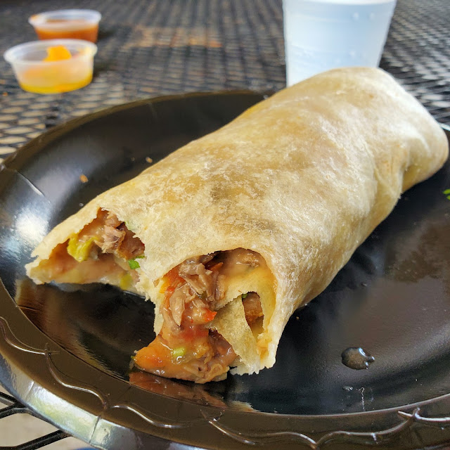 Shredded Beef Burrito