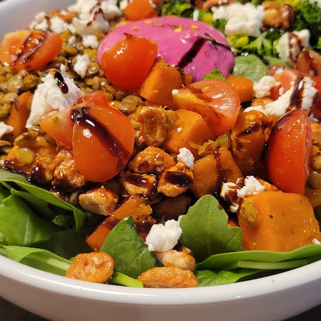 Roasted Pumpkin Salad