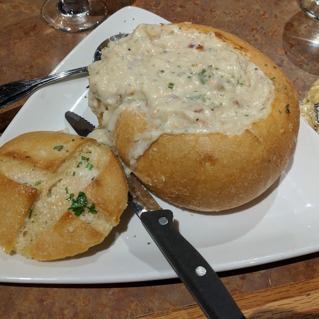 Bread Bowl Clam Chowder