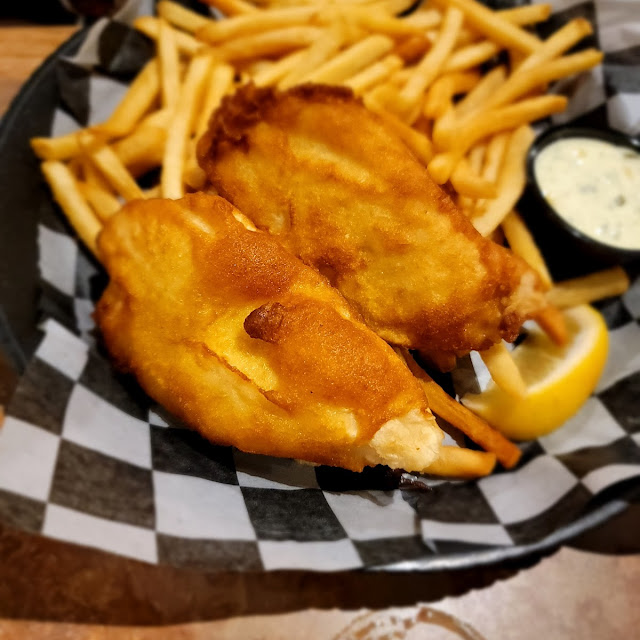 Wild Salmon Fish and Chips