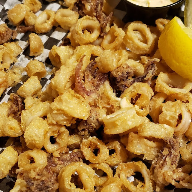 Flash Fried Calamari with Dill Aioli