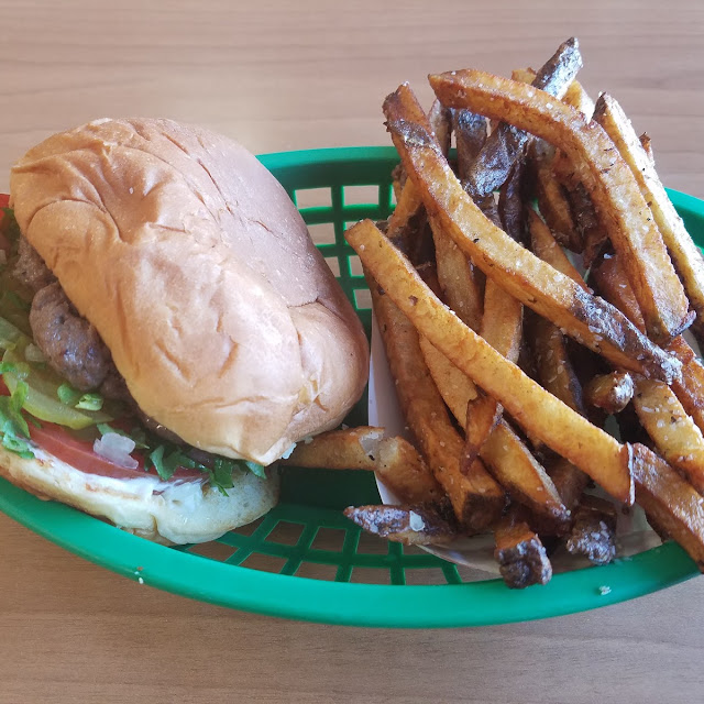 Burger and Fries