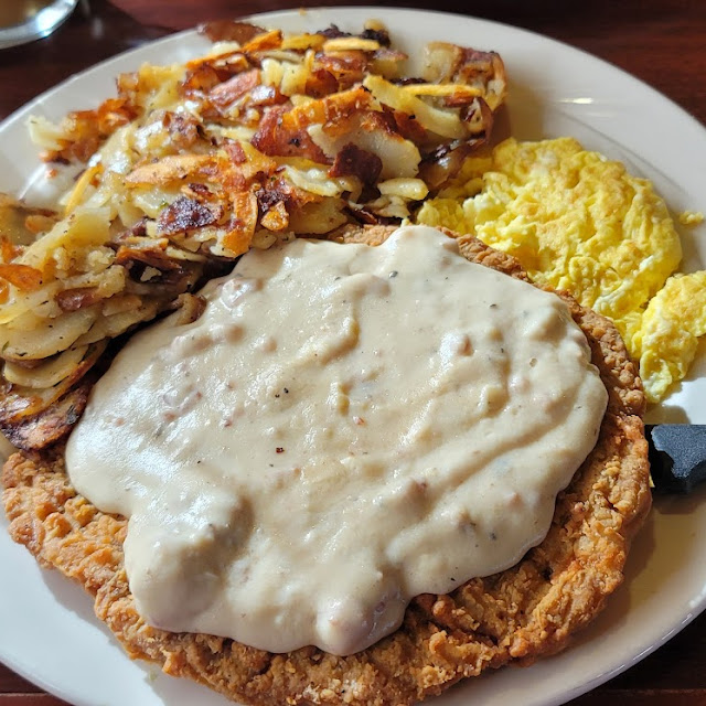Country Fried Steak & Eggs