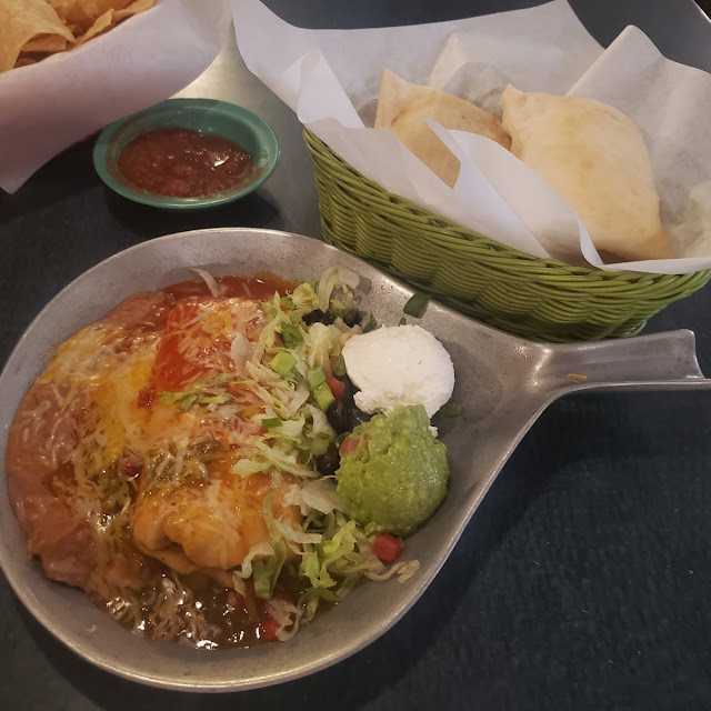 Carne Adovada Chimichanga