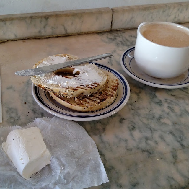 Everything Bagel with Cream Cheese
