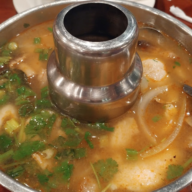 Tom Yum Soup with Shrimps